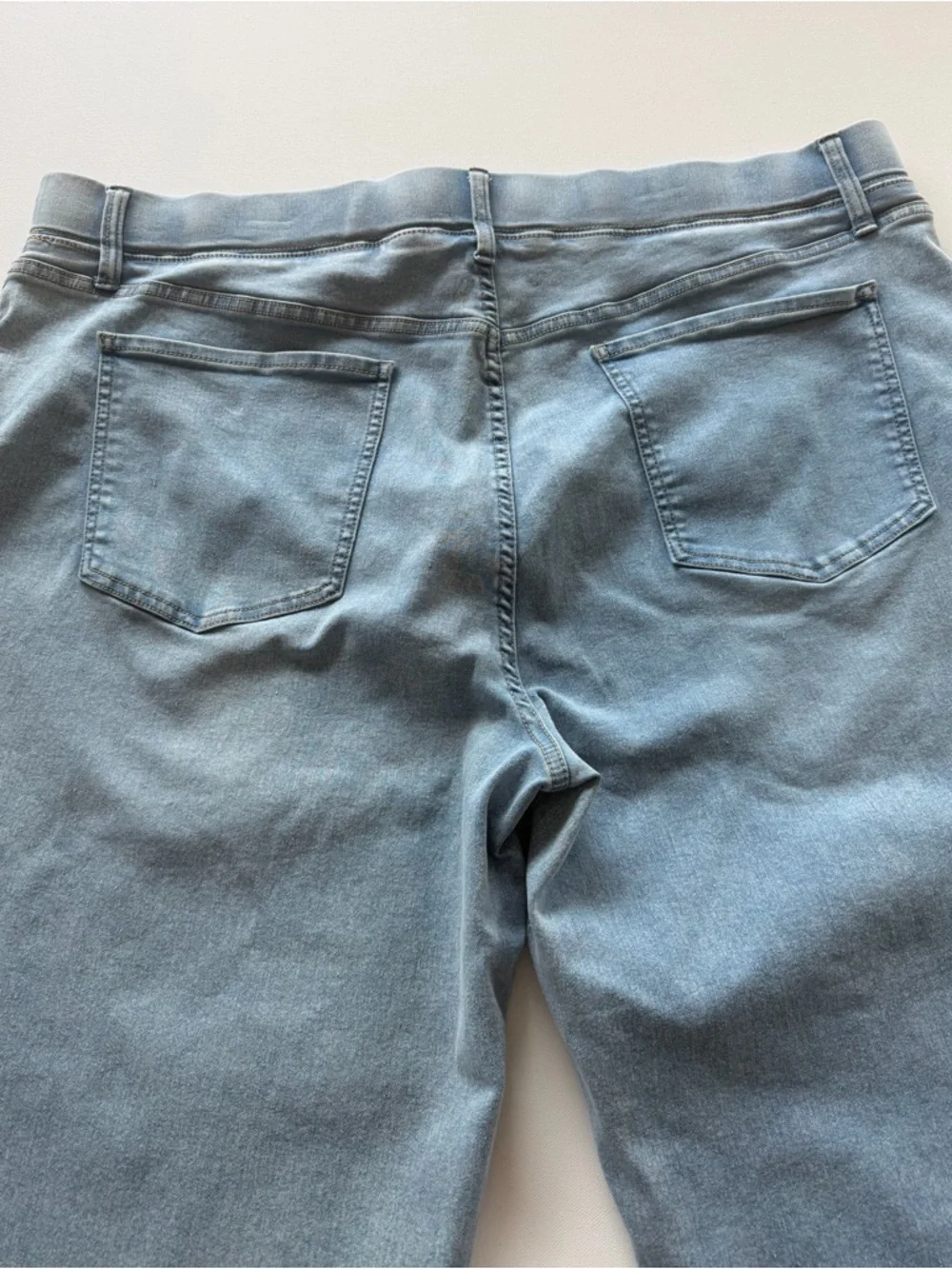 EUC Women's Terra & Sky Straight Light Blue Jeans Size 3X 24-26W (KB3) - Picture 5 of 6